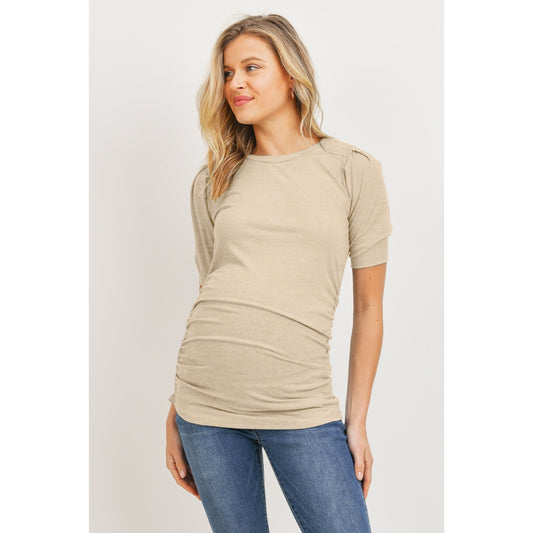 Ribbed Tee Shirt